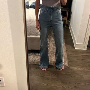 High rise flared Jeans